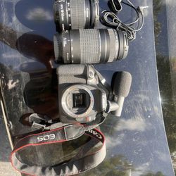 Canon EOS Rebel T7 DSLR Camera Bundle – Great Condition
