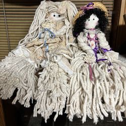Vintage Mop Dolls Sold Separately 24” Or 20”
