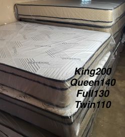 Mattresses King Queen Full Twin