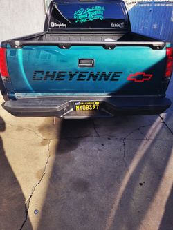 Rear obs black bumper