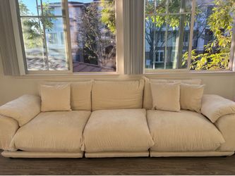 Sicotas Noor Sectional 3 Seater Couch, Deep Seat