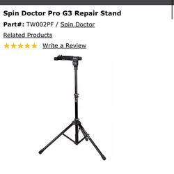 Spin Doctor Pro G3 Bike Repair Stand