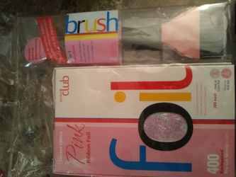 Brand Product Club New Ribbon Foil & Brush