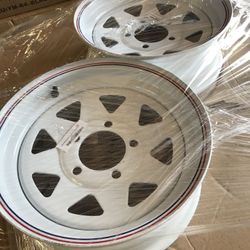 Trailer tire rim fit for 175-80-13