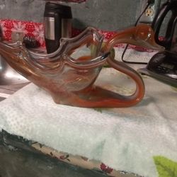 Vintage hand blown Swan 