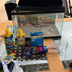 Tetra Aquarium, 20 Gallon, Complete Tropical Fish Tank Kit With LED Lighting And Decor For Freshwater Fish