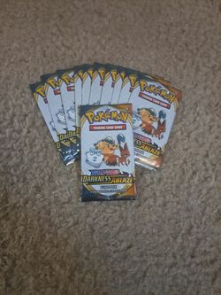 Pokémon Darkness Ablaze 3card Booster Packs