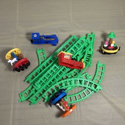 Vintage Circus Train Set Parts