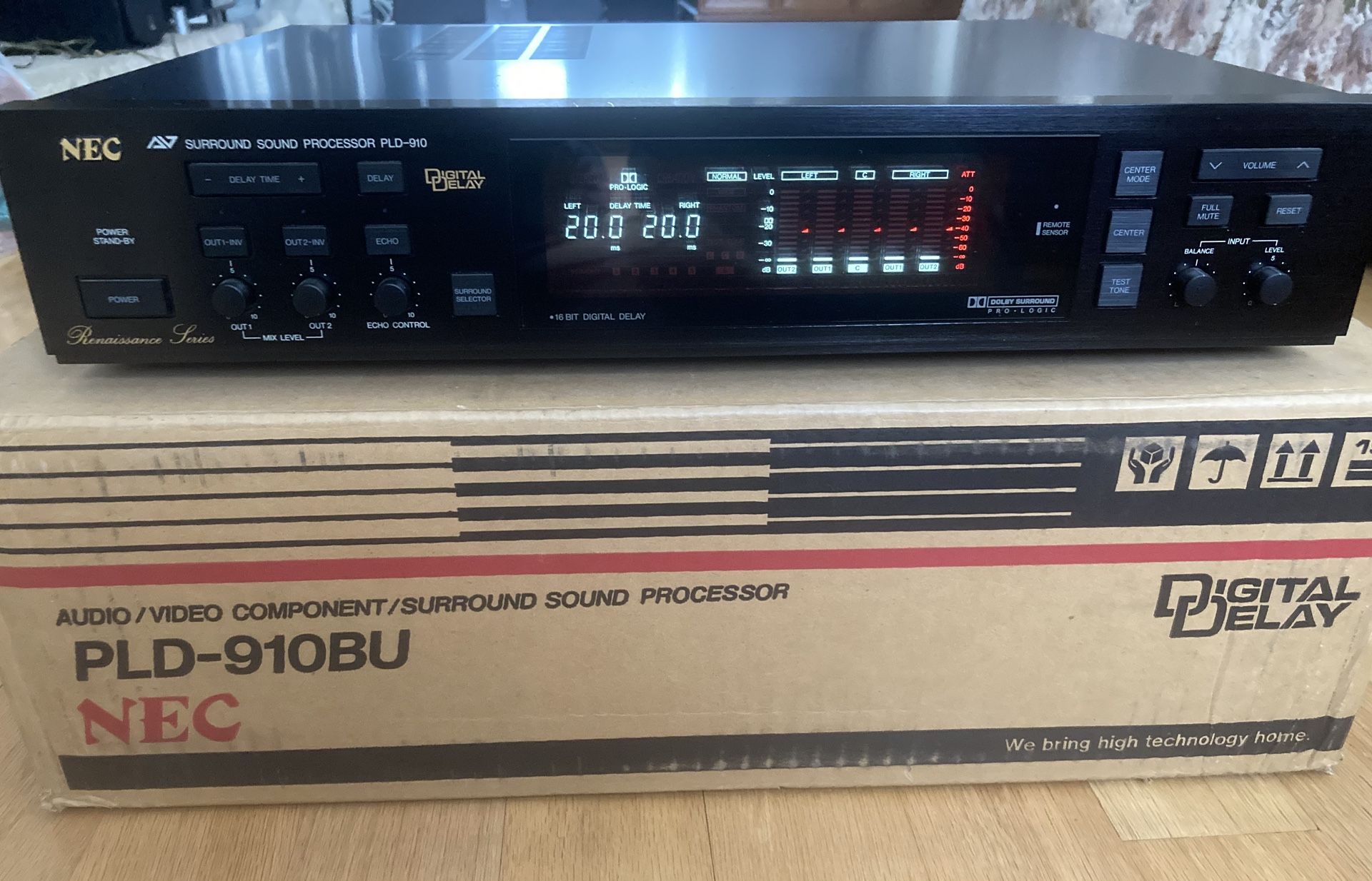 NEC PLD-910 Surround Sound Processor IOB