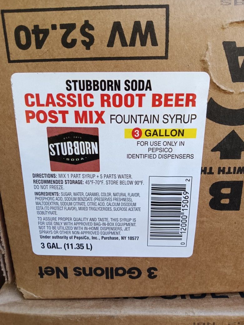 Fountain Drink Syrup 