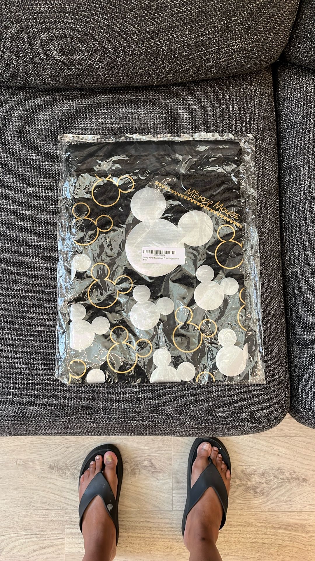 Disney Mickey Mouse Drawstring Backpack
