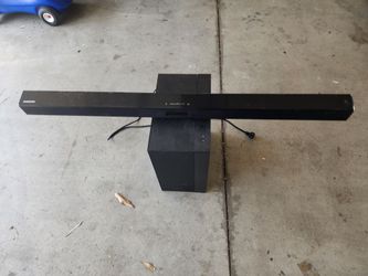 Samsung sound bar with subwoofer