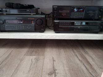 Sony surround sound receiver and componets