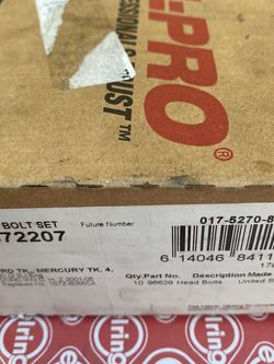 Fel-Pro ES 72207 Cylinder Head Bolt Set - Ford Fusion