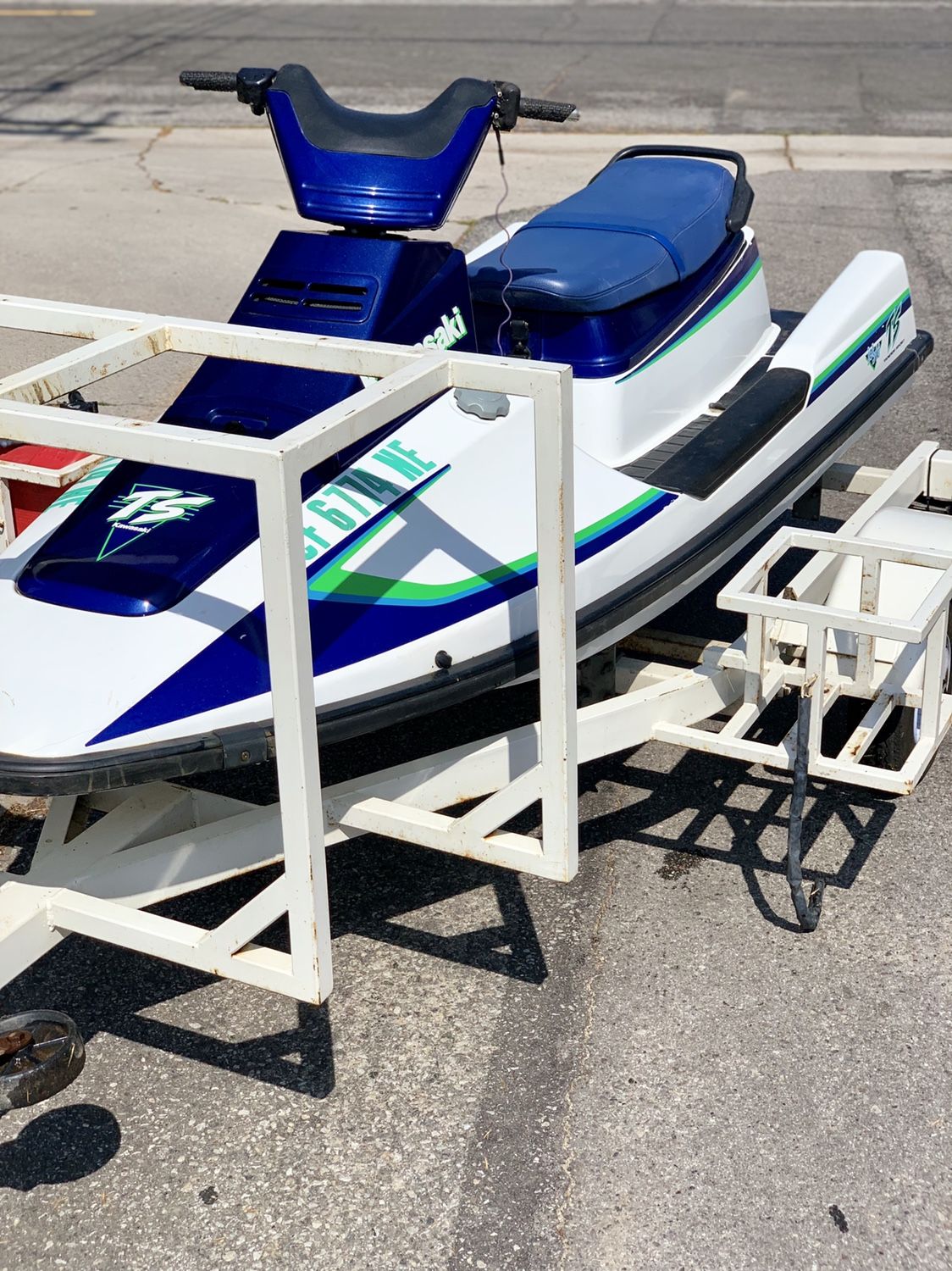 Classic 1992 Kawasaki TS 650CC Jet ski