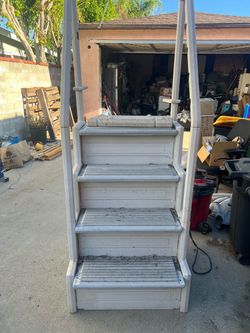 Above Ground Pool Ladder Steps