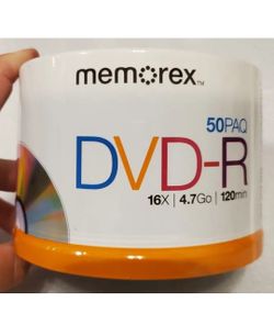 Memorex Dvd 50 Pac