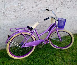 Women's huffy nel lusso 24" Beach Cruiser bike bicicleta basket