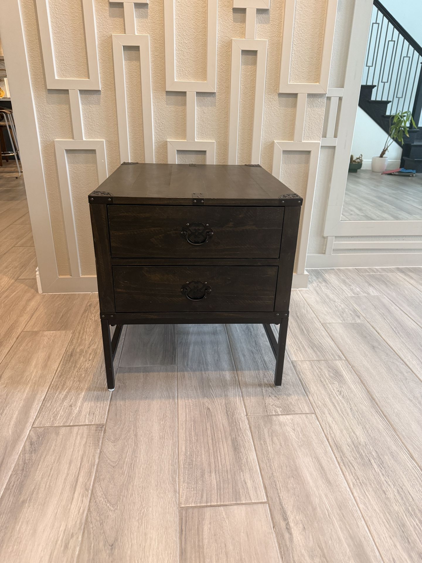 Ashley Large Two Drawer Side Table / Night Stand for Sale in Orlando ...