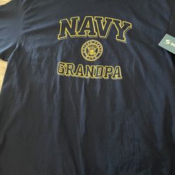 Men’s Pre-shrink US Navy T- Shirt -2X