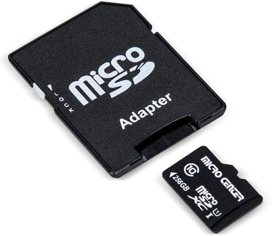 Microcenter Micro SD Card 256 GB