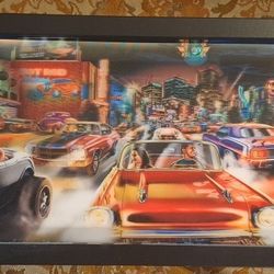 Hot Rod 3D Art