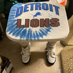 Detroit Lions Stool