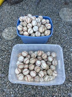 Used Baseballs