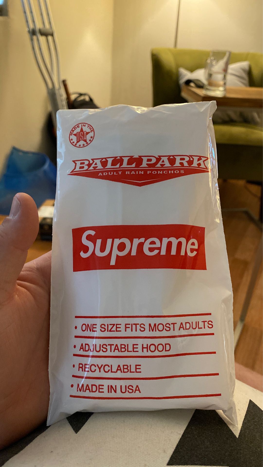 Supreme poncho