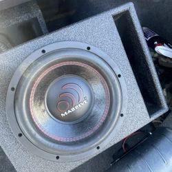 10 Inch Massive Sub With 2100 Watt Amp For Sale