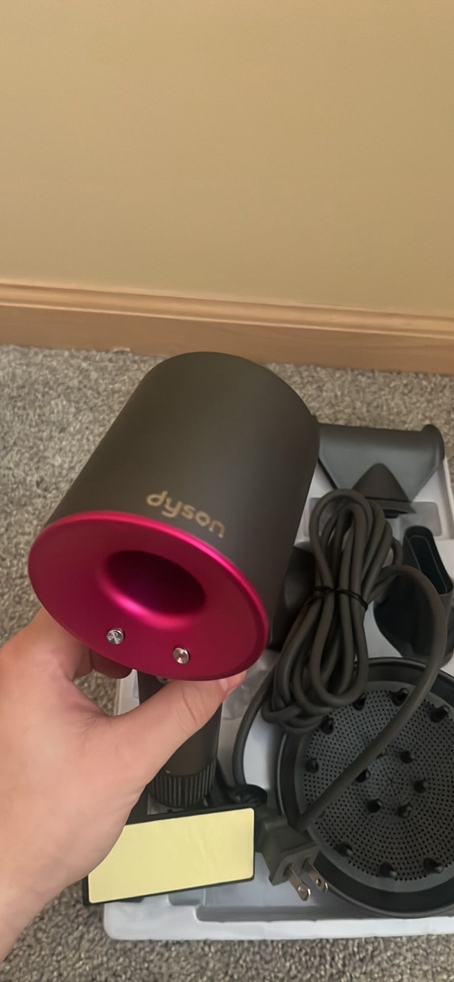 Dyson air dryer