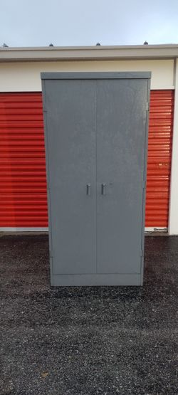 Tall Metal Wardrobe