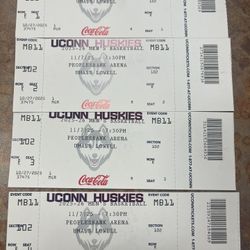 Four UConn Tickets Tonight’s Game 