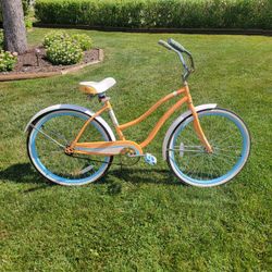 Huffy Womens 26" Comfort Cruiser Cranbrook Orange