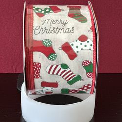 Christmas Wired Ribbon