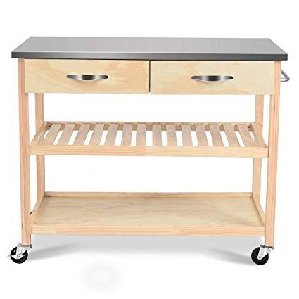 BRAND NEW in box Kitchen cart stainless steel