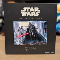  1,000-Piece Jigsaw Puzzle - Star Wars: The Arrival of Lord Vader - Buffalo Games Fine Art Collection 