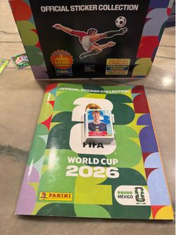 World Cup panini stickers 2026