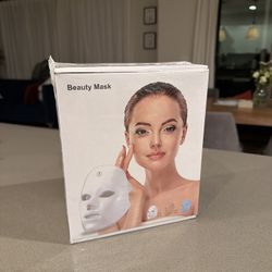 LED Beauty Mask – Skin Care Light Therapy Mask (New, Sealed)