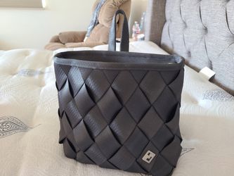 NEW Maggie Bags Seatbelt Backpack in Charcoal Gray