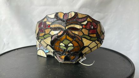 Tiffany-Style Stained Glass wall scones