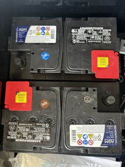 Automotive AGM Battery 650 CCAs