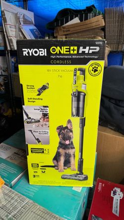NEW! Ryobi 18V ONE+ HP Cordless Stick Vacuum