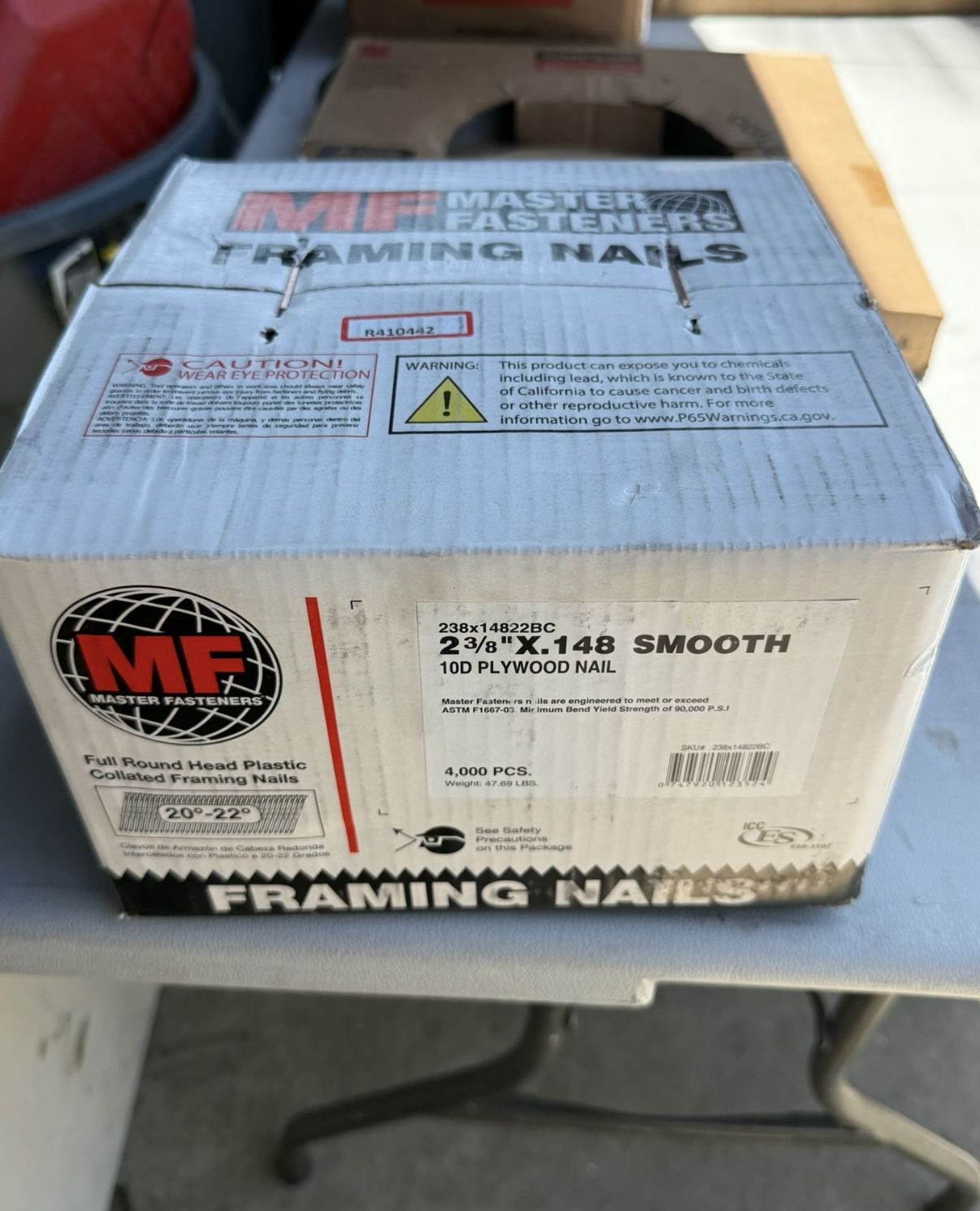 MF Master Fasteners Framing Nails 20 22