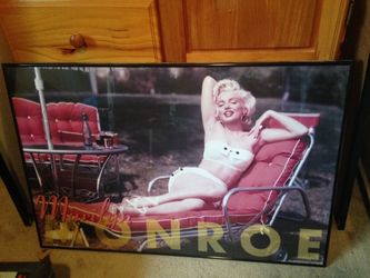 Marilyn Monroe framed print