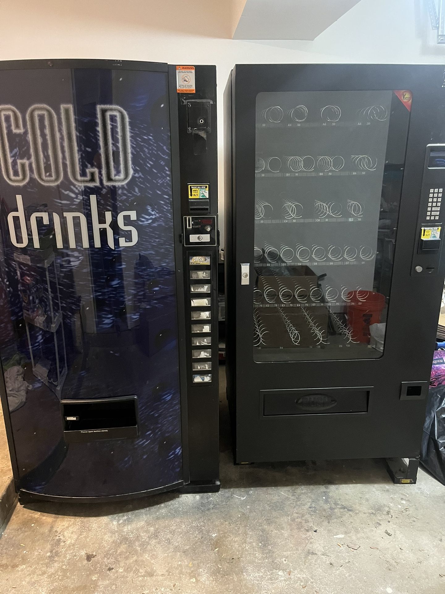 Vending Machines.