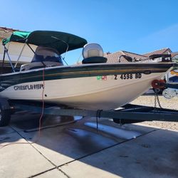Crestliner 2001  Fish Hawk 1650.