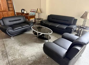 3PC Set: Sofa Loveseat Chair $775!! 2PC Set: Sofa and Loveseat $675!!