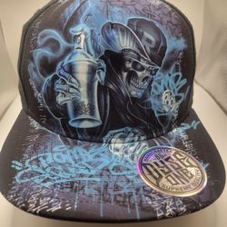Dyse One Graffiti Bomb Squad Snapback Hat 