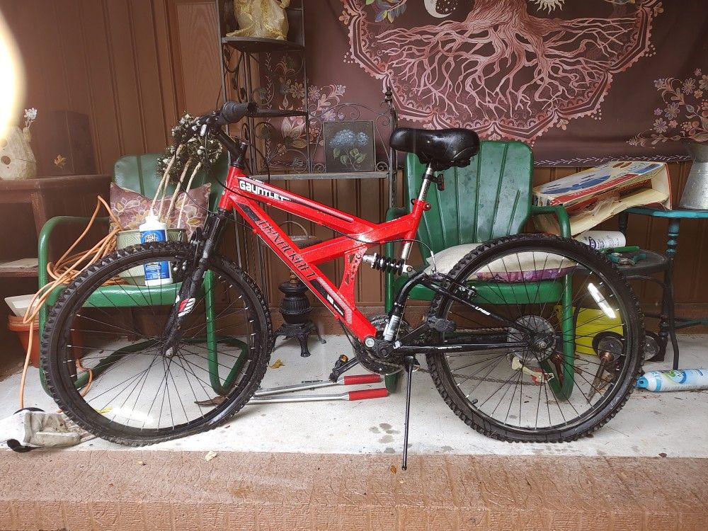 Boys Mountain Bike 18 Speed Guantlet Dynacraft 20"